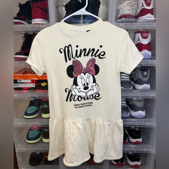 Zara Dresses Minnie Mouse Zara Girl Dress Poshmark